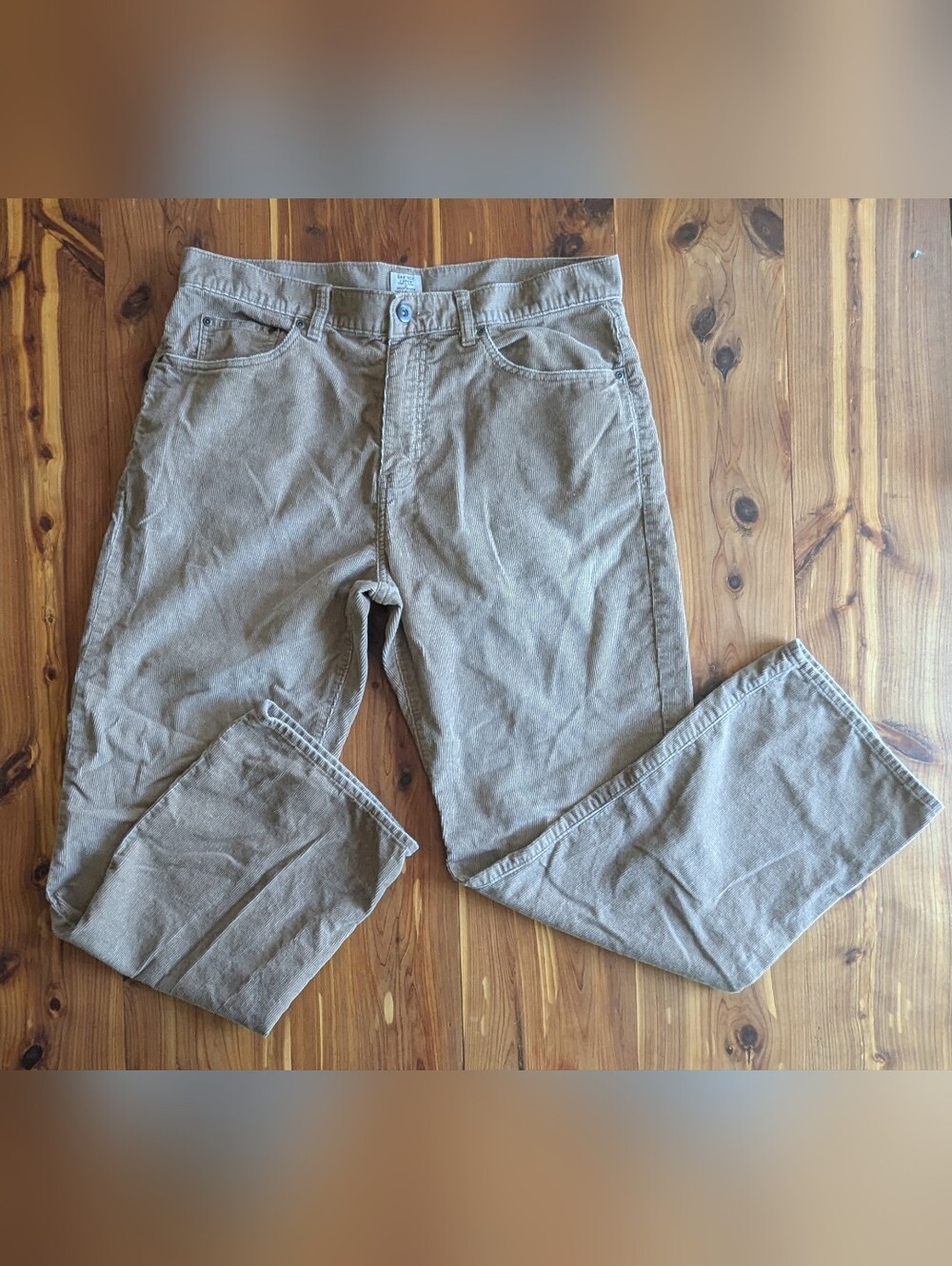 J. Crew Men's Light Brown Corduroy Pants